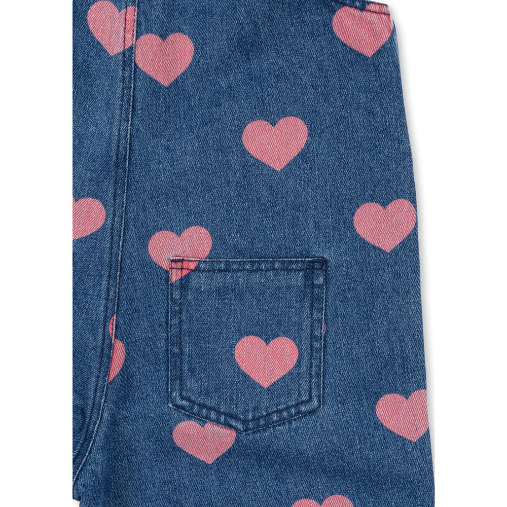Køb Konges Sløjd Bon Coeur Pink Magot Overalls Denim Gots
