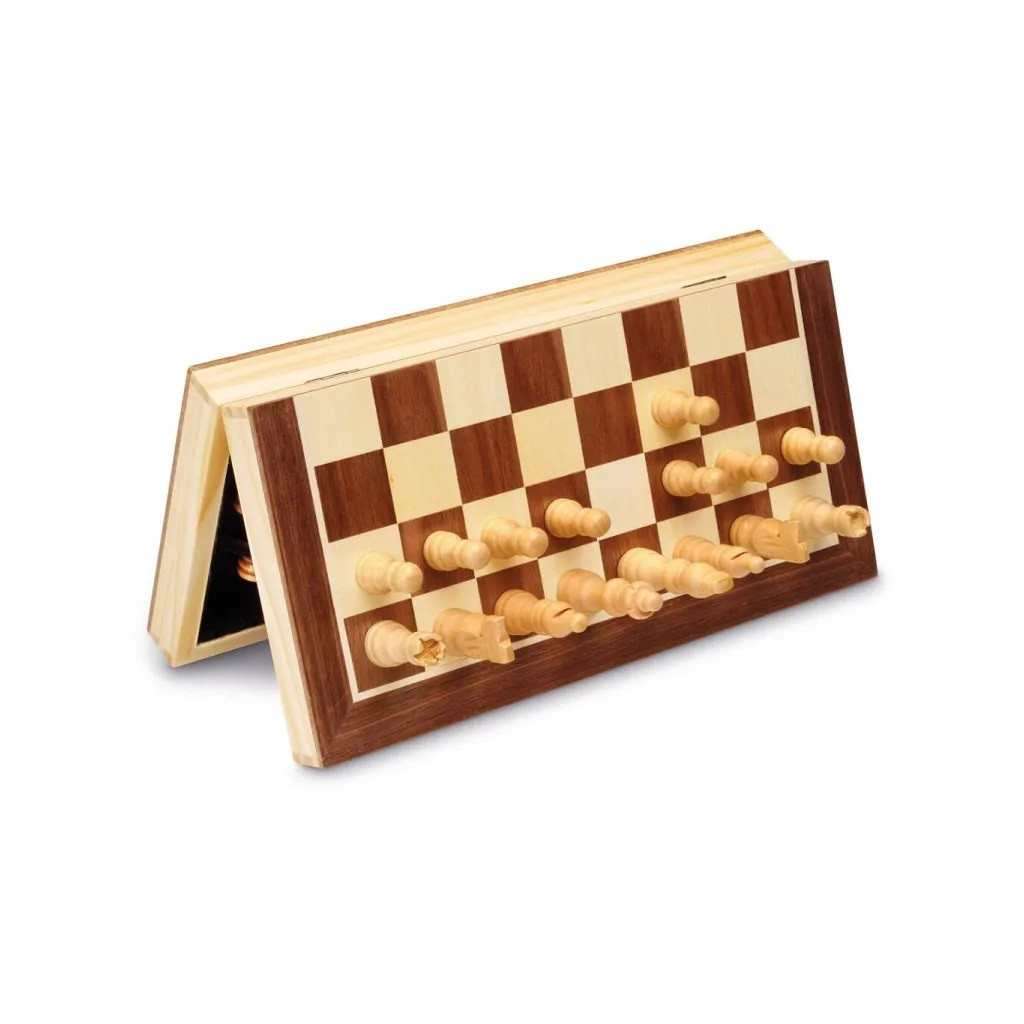 Jeu d'Échecs Magnétiques Marqueterie