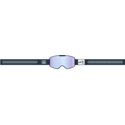 Masque cross O'Neal B-20 - STATIC - IRIDIUM 2025 - Bleu