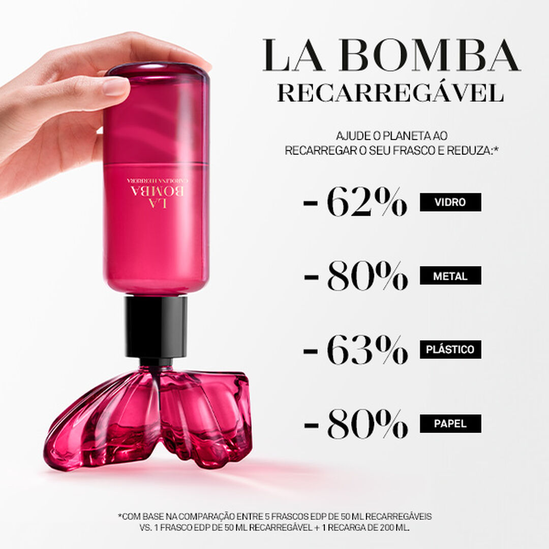 CAROLINA HERRERA La Bomba Eau de Parfum - Recarga - 200ml