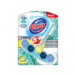 Glorix WC blok turquoise water citroen