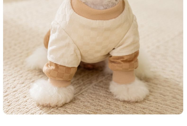 Cissilli - Bear Checker Pet Top