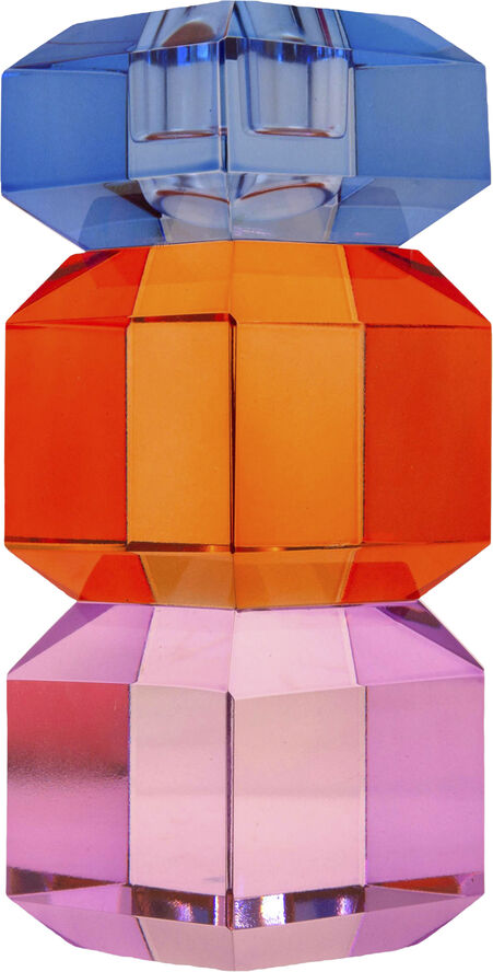 AU Maison Krystal stage, violet/rav/kobolt, 15x6x6 cm