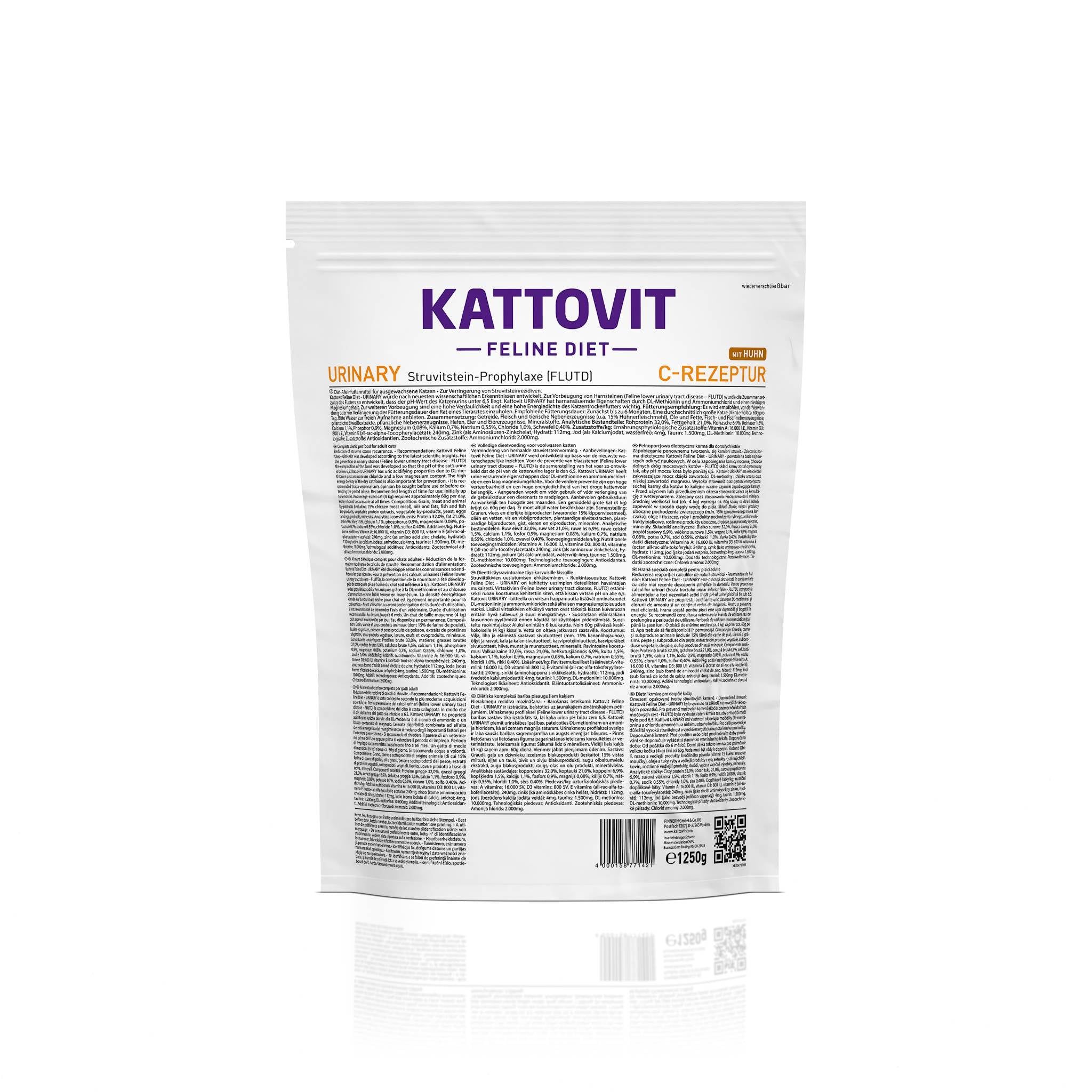 KATTOVIT Urinary Trockenfutter | Huhn