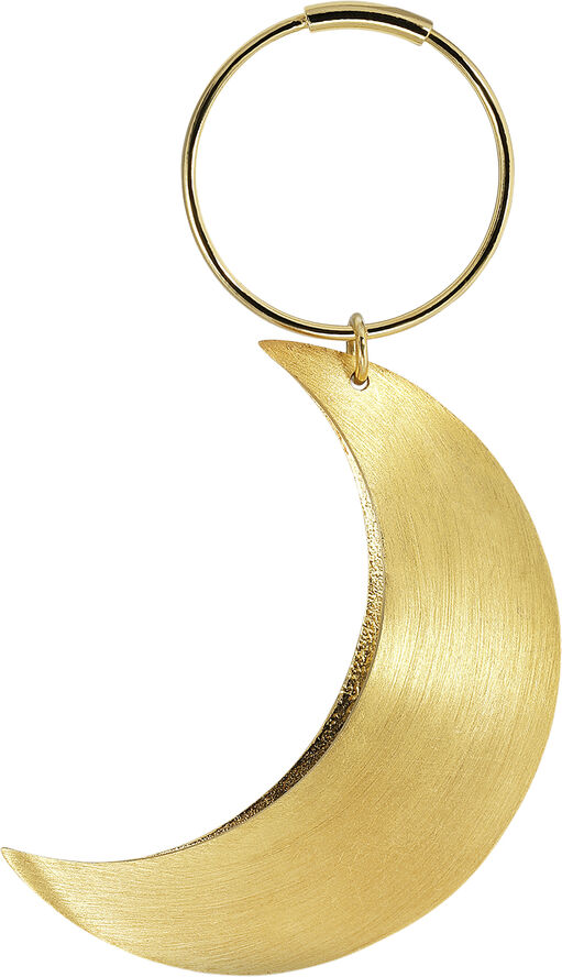 Jane Kønig Big Half Moon Creole Guld