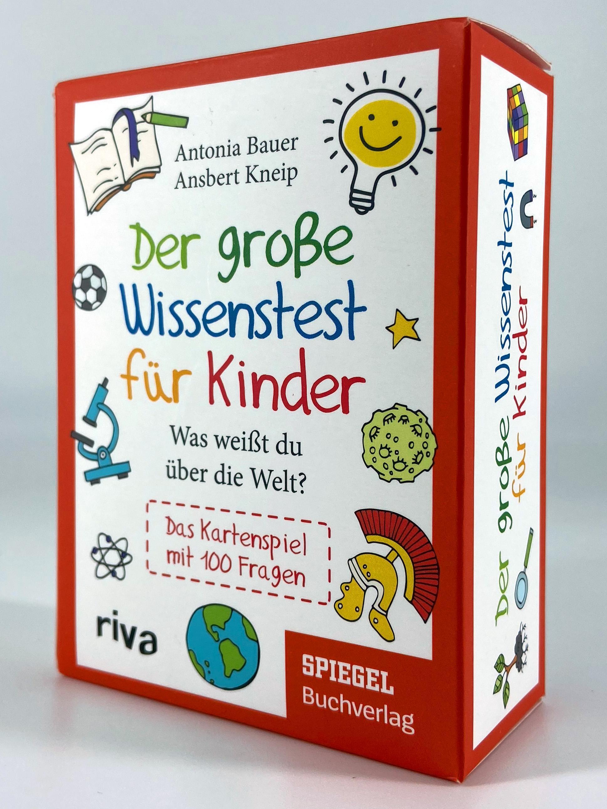 Der große Wissenstest für Kinder - Was weißt du über die Welt? (Kinderspiel)
