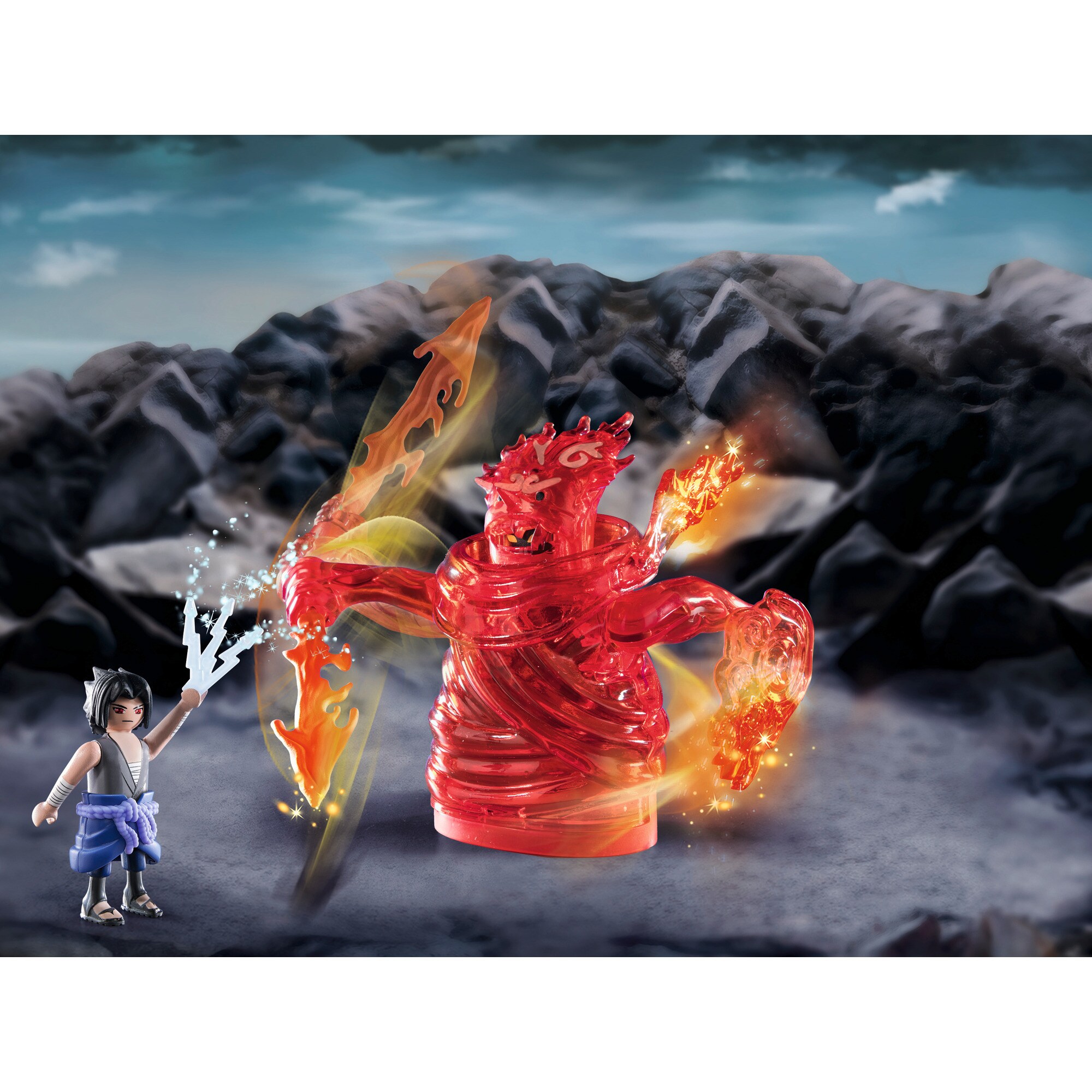 PLAYMOBIL Konstruktionsspielzeug Naruto Shippuden - Sasuke vs. Itachi