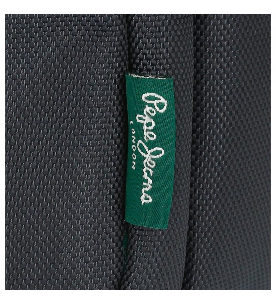 Bolsa de ombro Pepe Jeans Green Bay pequena cinza