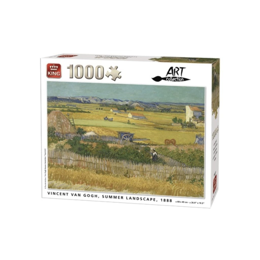Puzzle - Vincent Van Gogh - Summer Landscape - 1000 Pièces