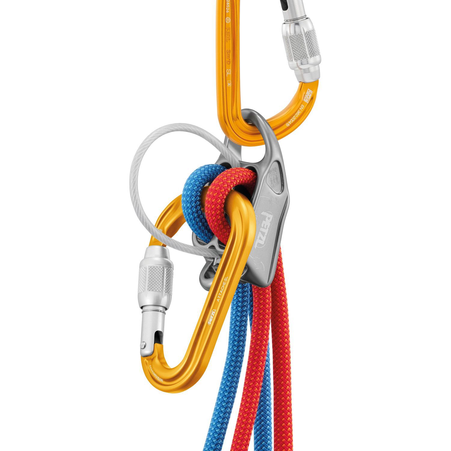 PetzlAttache Schraubkarabiner