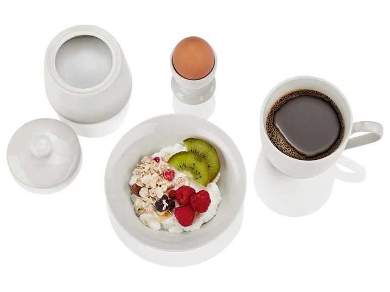 Porseleinen combi-servies 62-delig