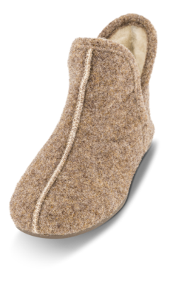 Zafary børnetøffel beige