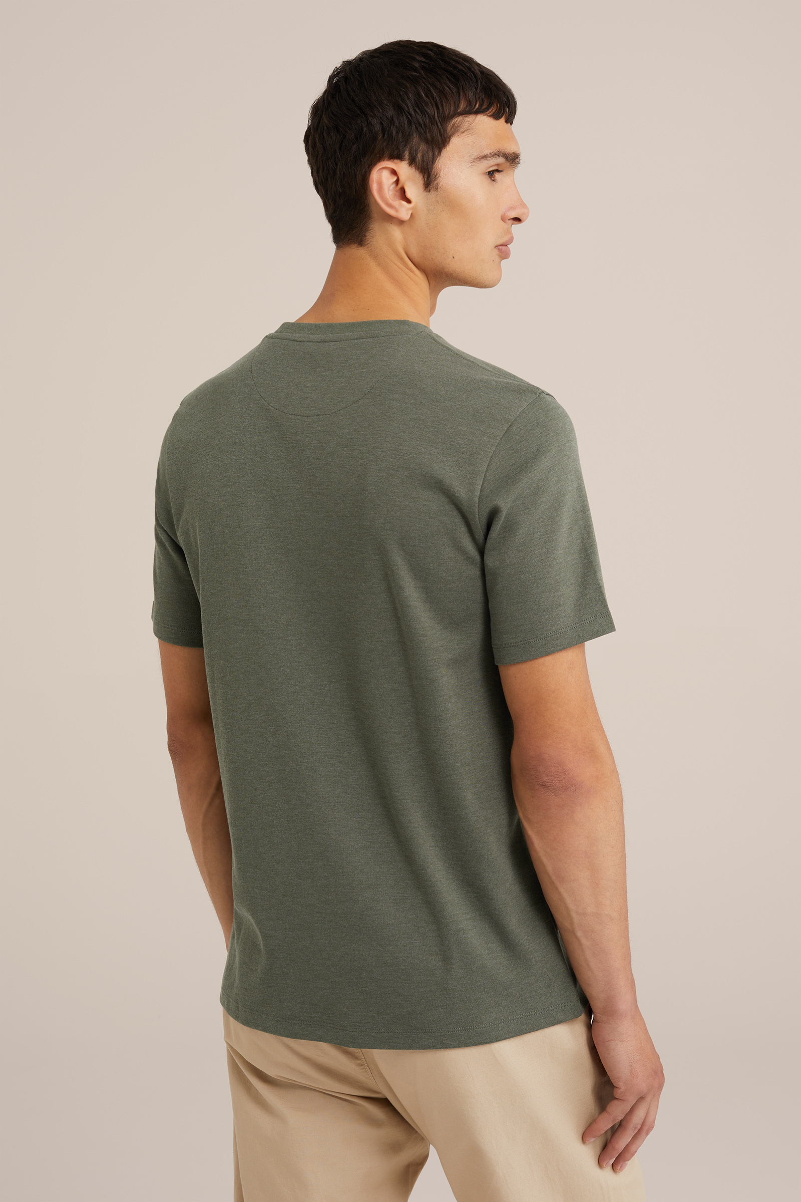 T-shirt Fundamentals Donkergroen