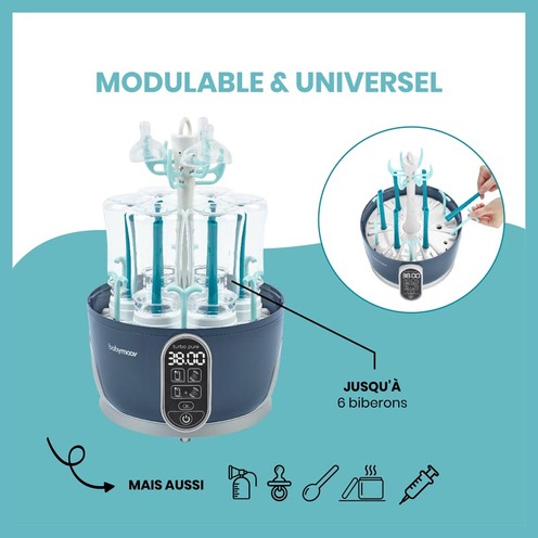 Stérilisateur Sèche-biberon Turbo Pure - BABYMOOV