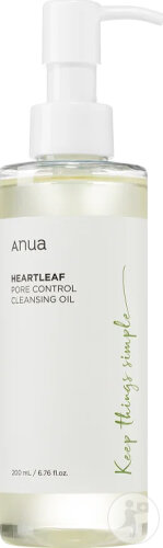 Anua Heartleaf Pore Control Cleansing Oil Flacon Pompe 200ml