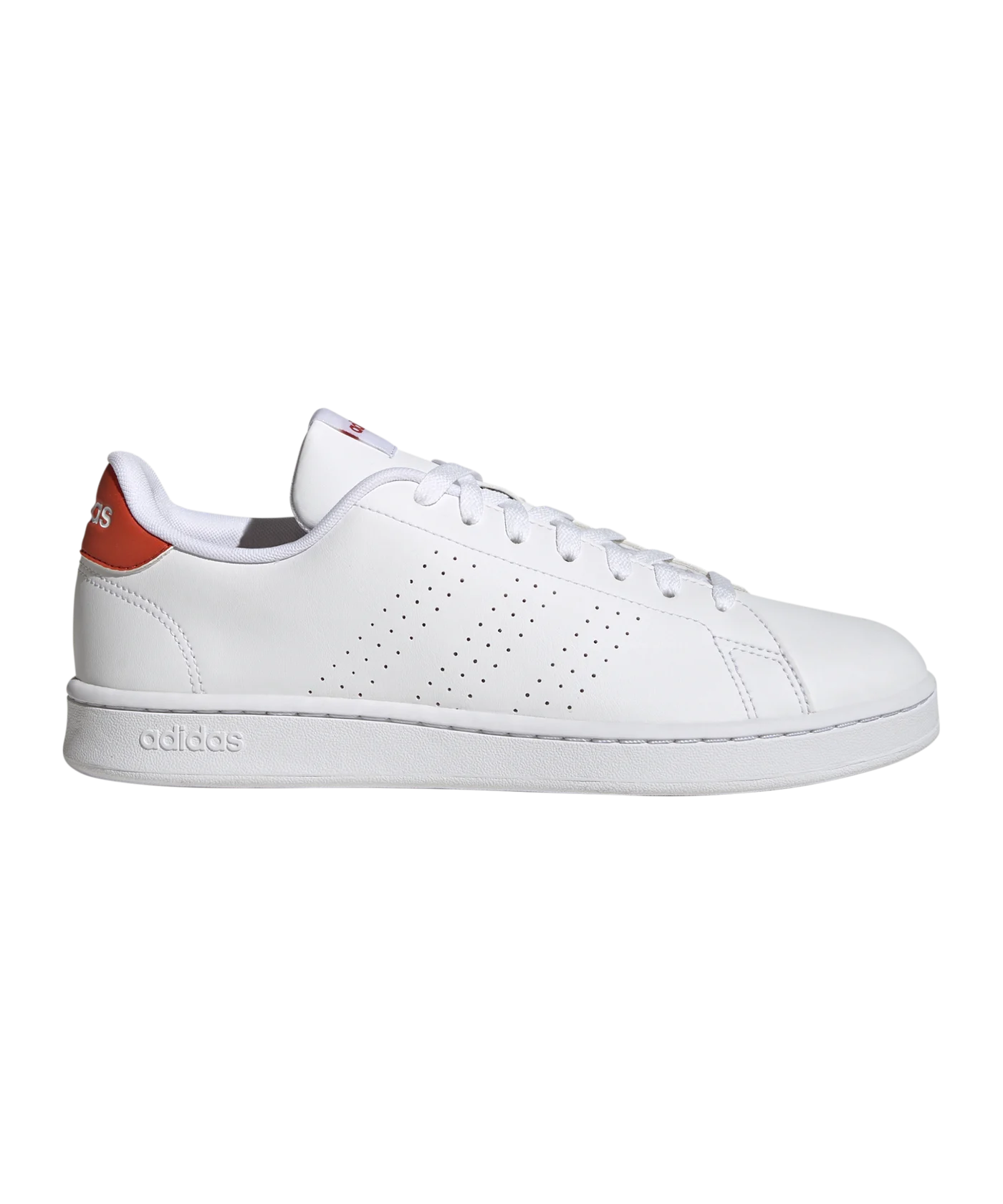 adidas Advantage Weiss Rot