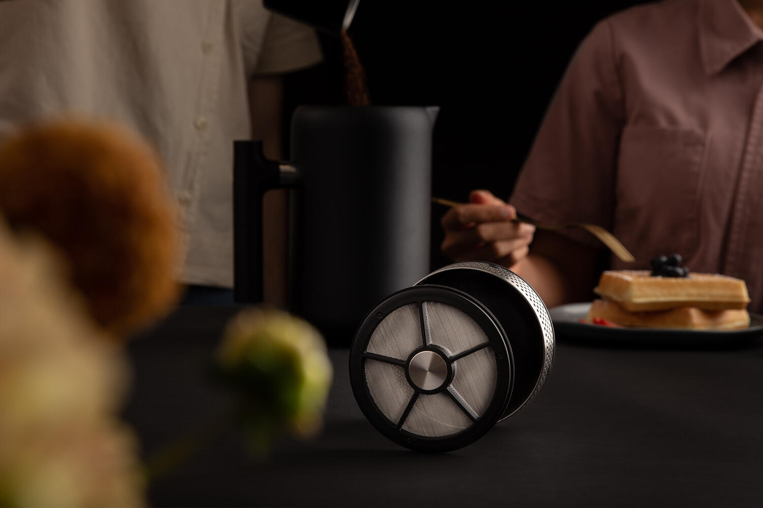 Fellow  Clara French Press stempelkande, Matte Black - 709ml