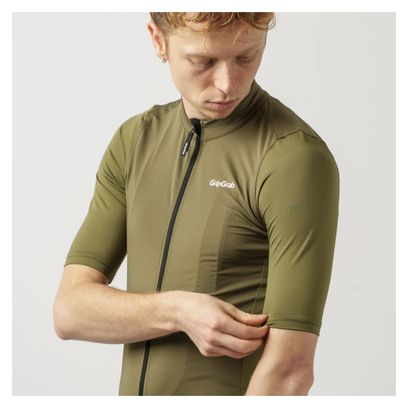 Maillot Manches Courtes GripGrab Essential Vert