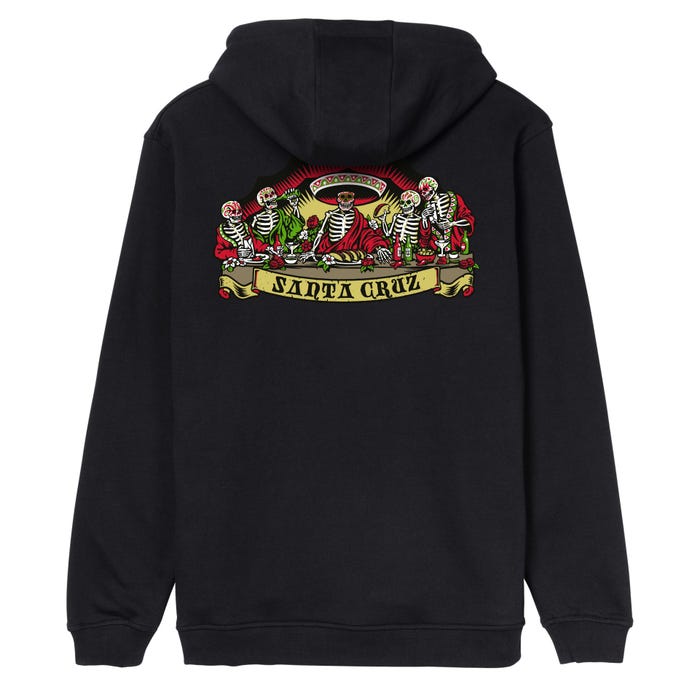 Santa Cruz Guzman Scroll Front Hood Black