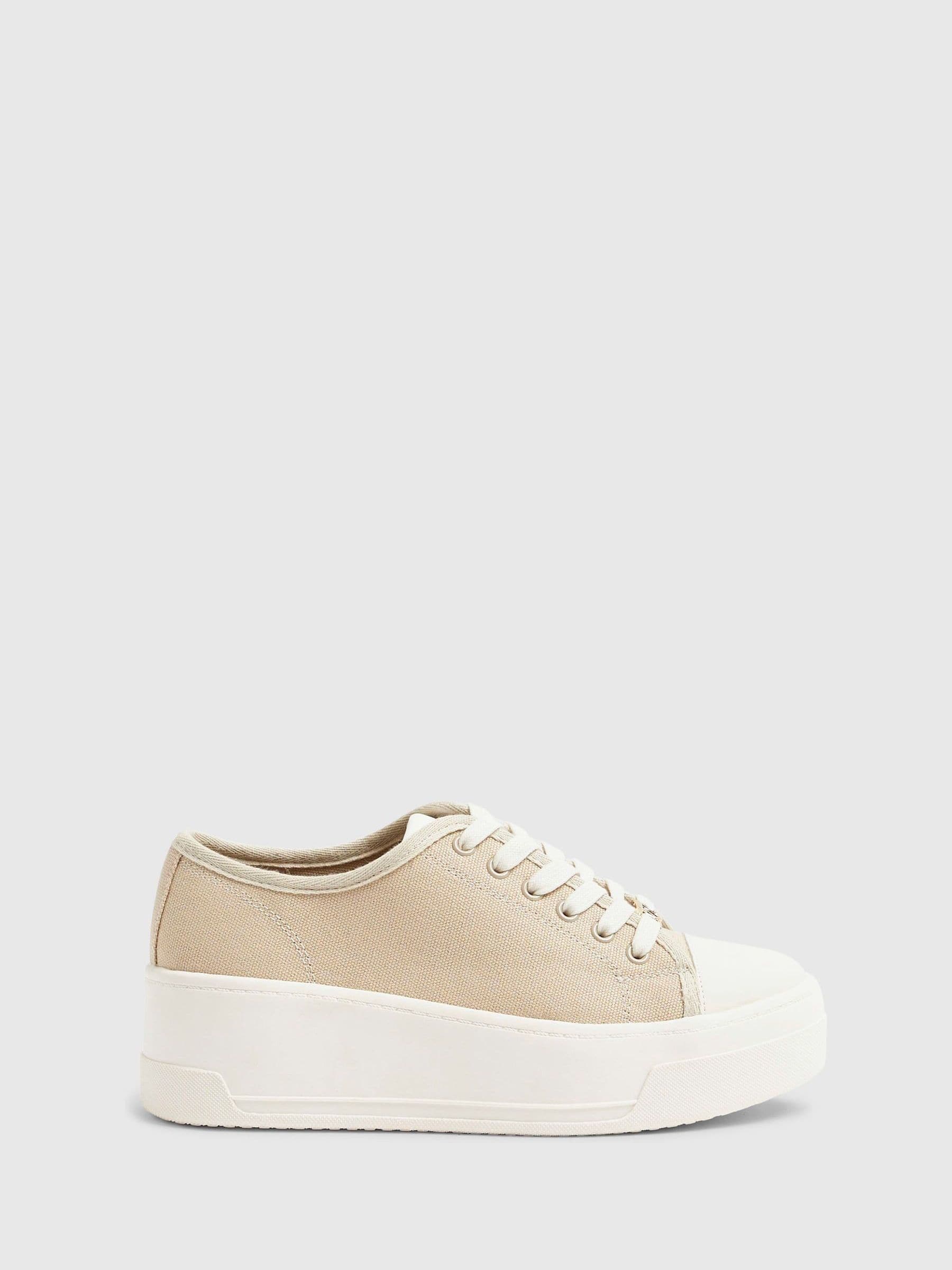 River Island canvas vetersneakers
