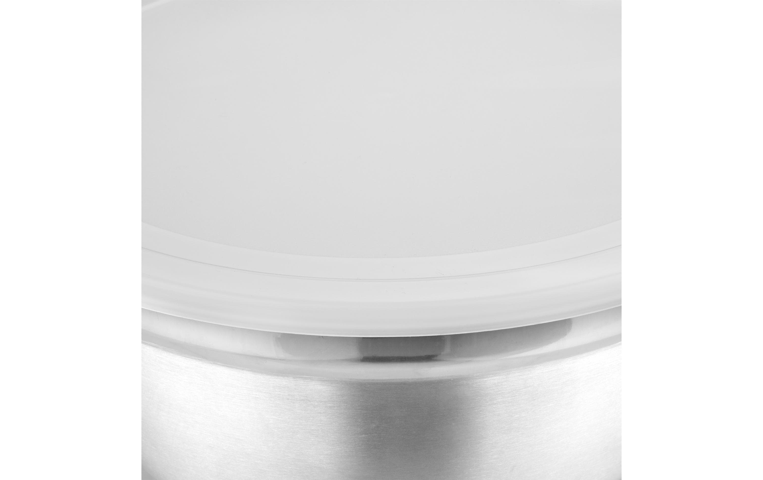 Schüssel 14.5 cm/16 cm/18 cm/21.5 cm/26 cm,Silber/WeissSet aus Schüsseln und Messbechern