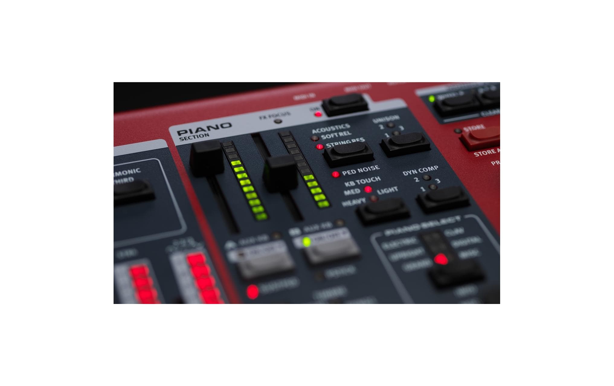 E-Piano Nord Stage 4 Compact – 73 Tasten<br>Piano mit intuitivem, neuen Bedienfelddesign und erstklassiger Tastatur