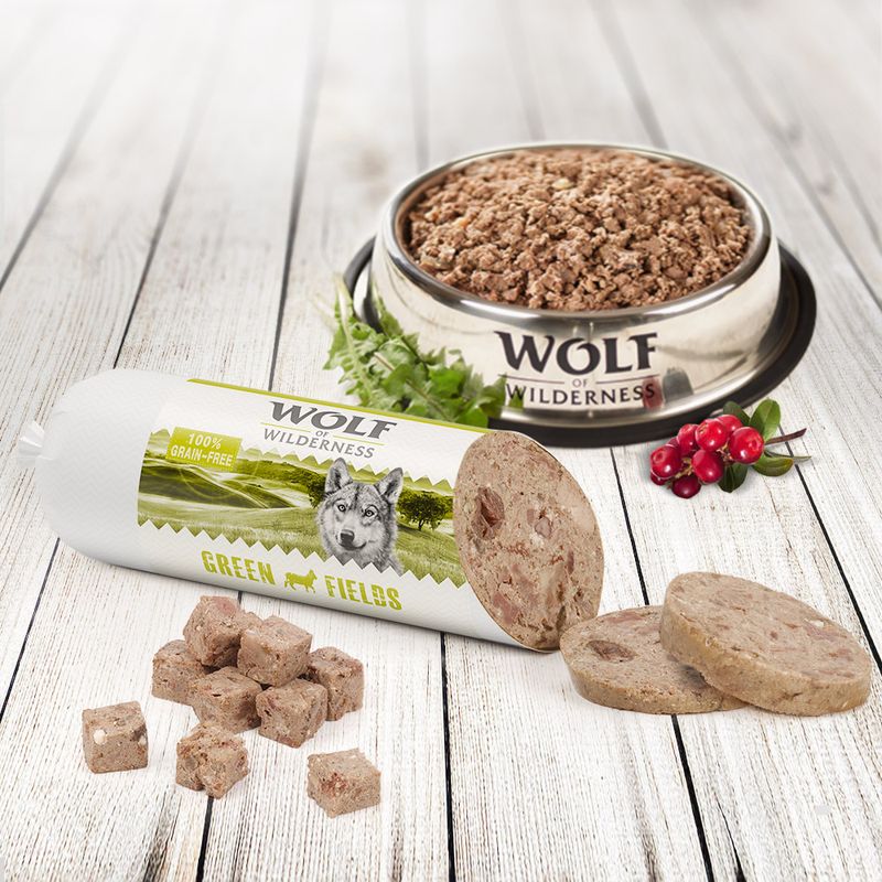 Wolf of Wilderness Adult Saucisse 6 x 400 g