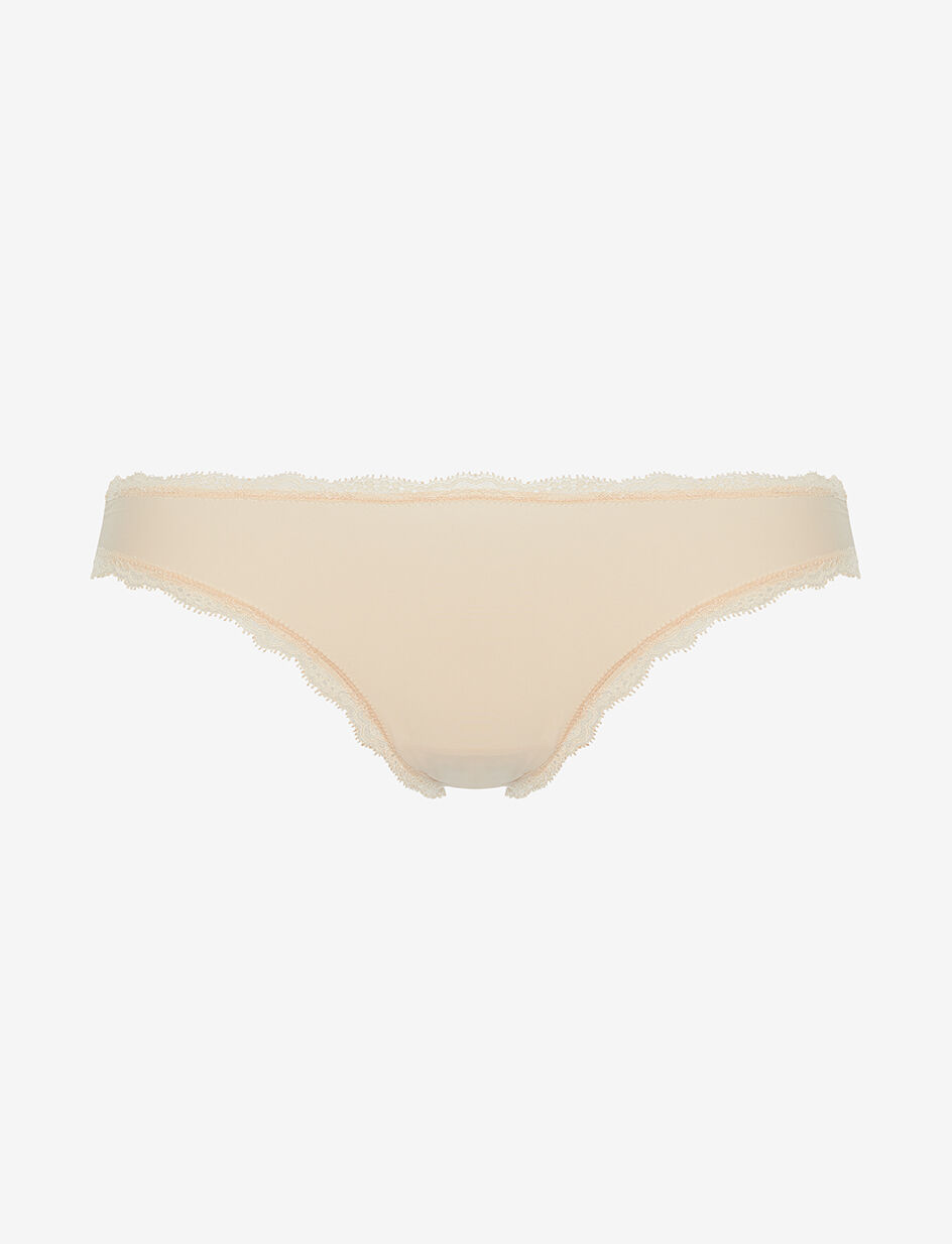 Culotte taille basse - poudre