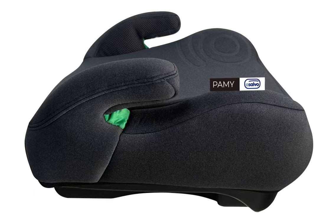 Asalvo - Selepude I-size 125-150 cm - Pamy/Sort