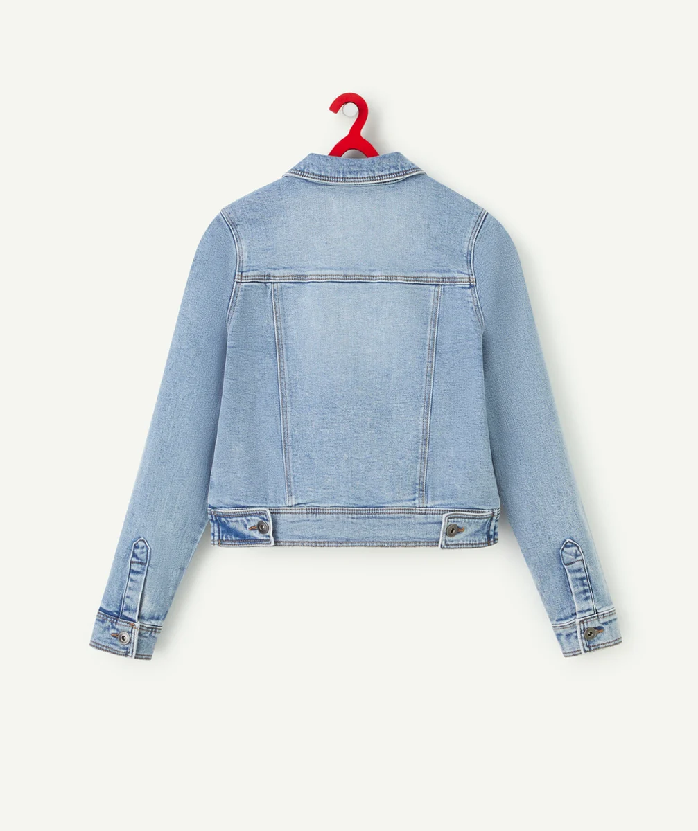 VESTE EN DENIM LOW IMPACT FILLE