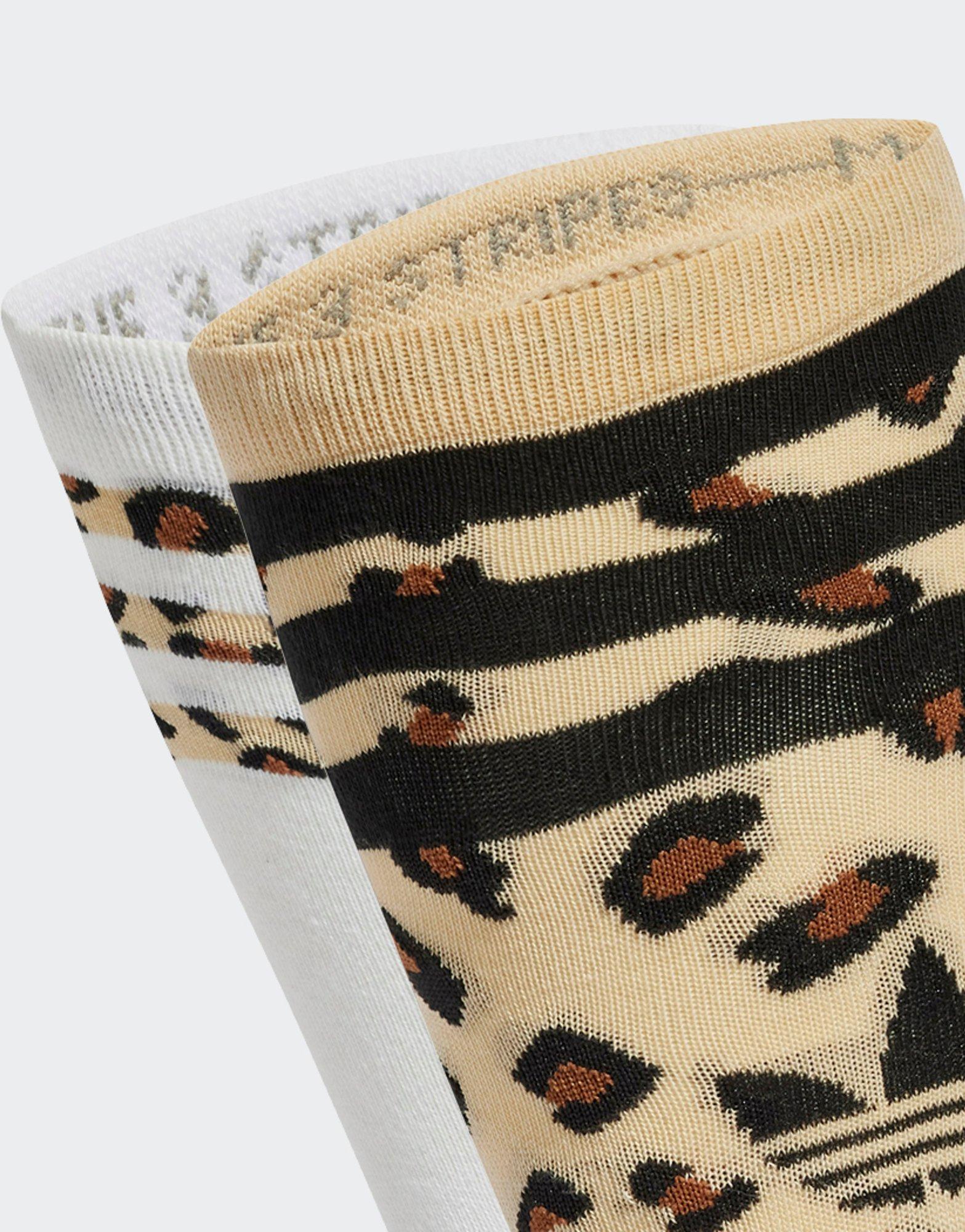 adidas Chaussettes Leopard mi-mollet (2 paires)