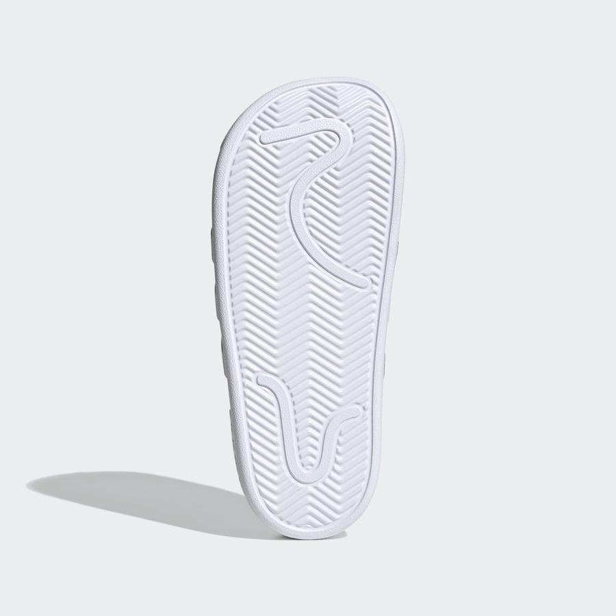 adidas adilette Clogs - Blanc/Noir