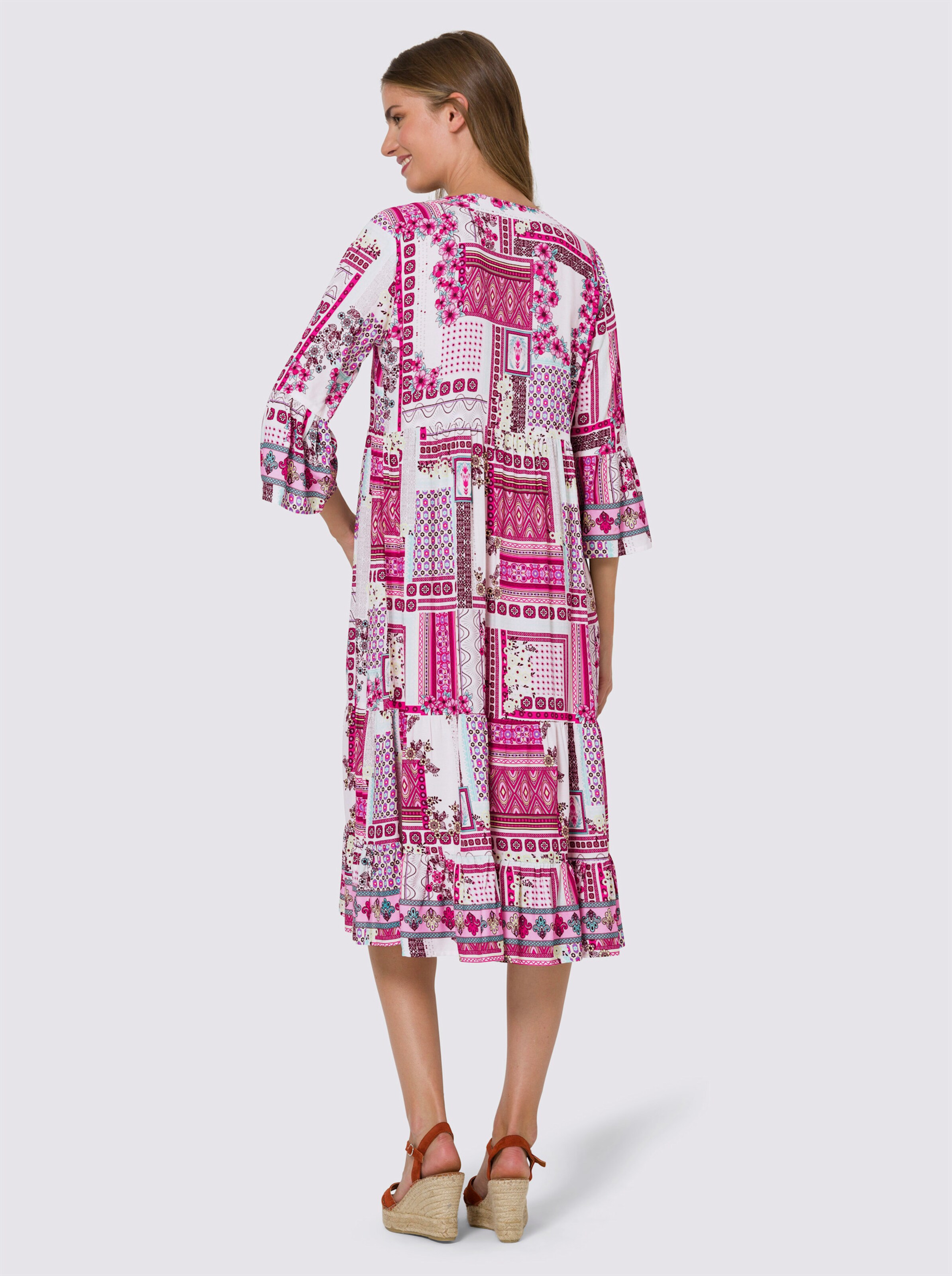 Druck-Kleid