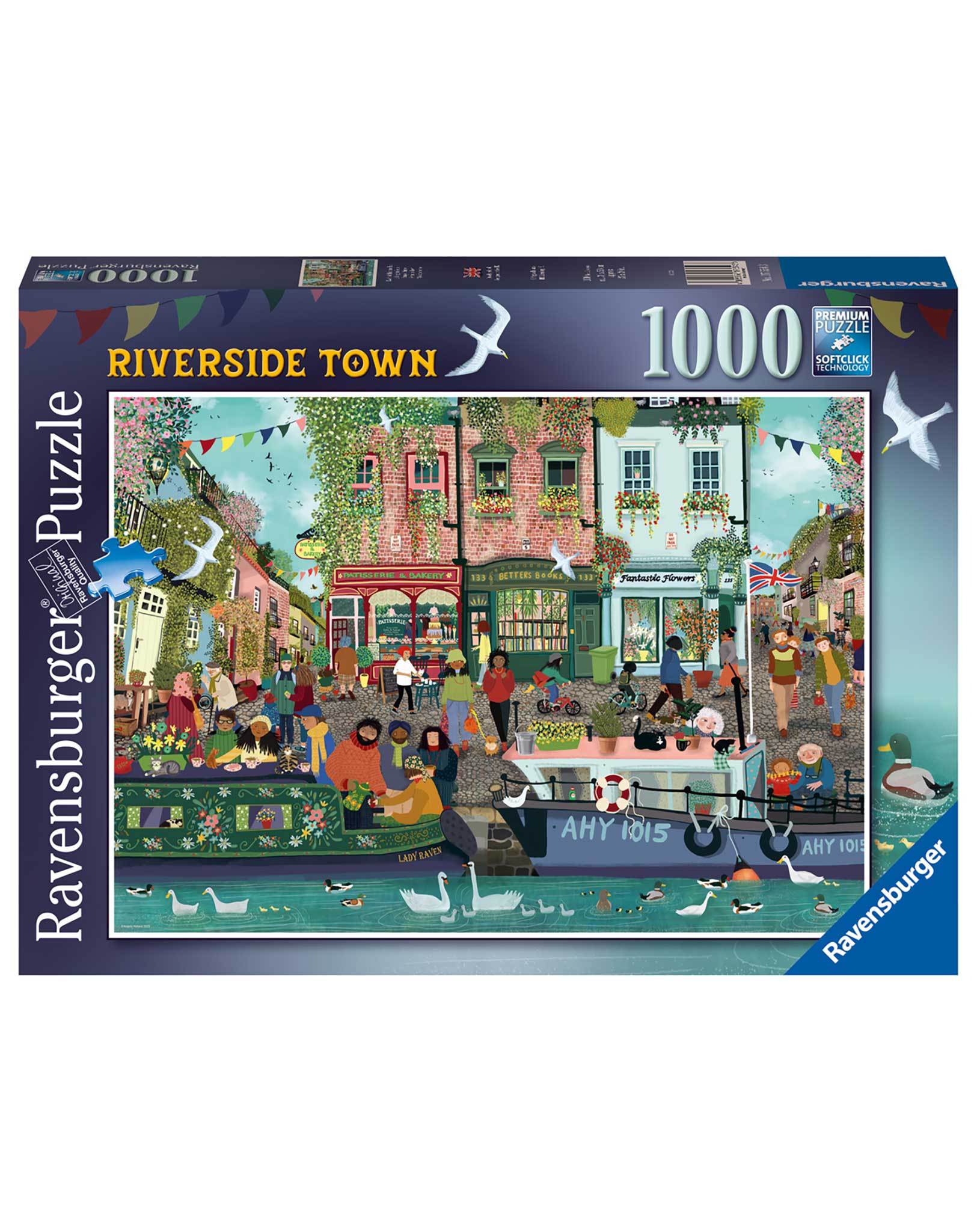 Puzzle RIVERSIDE TOWN (1000 Teile)