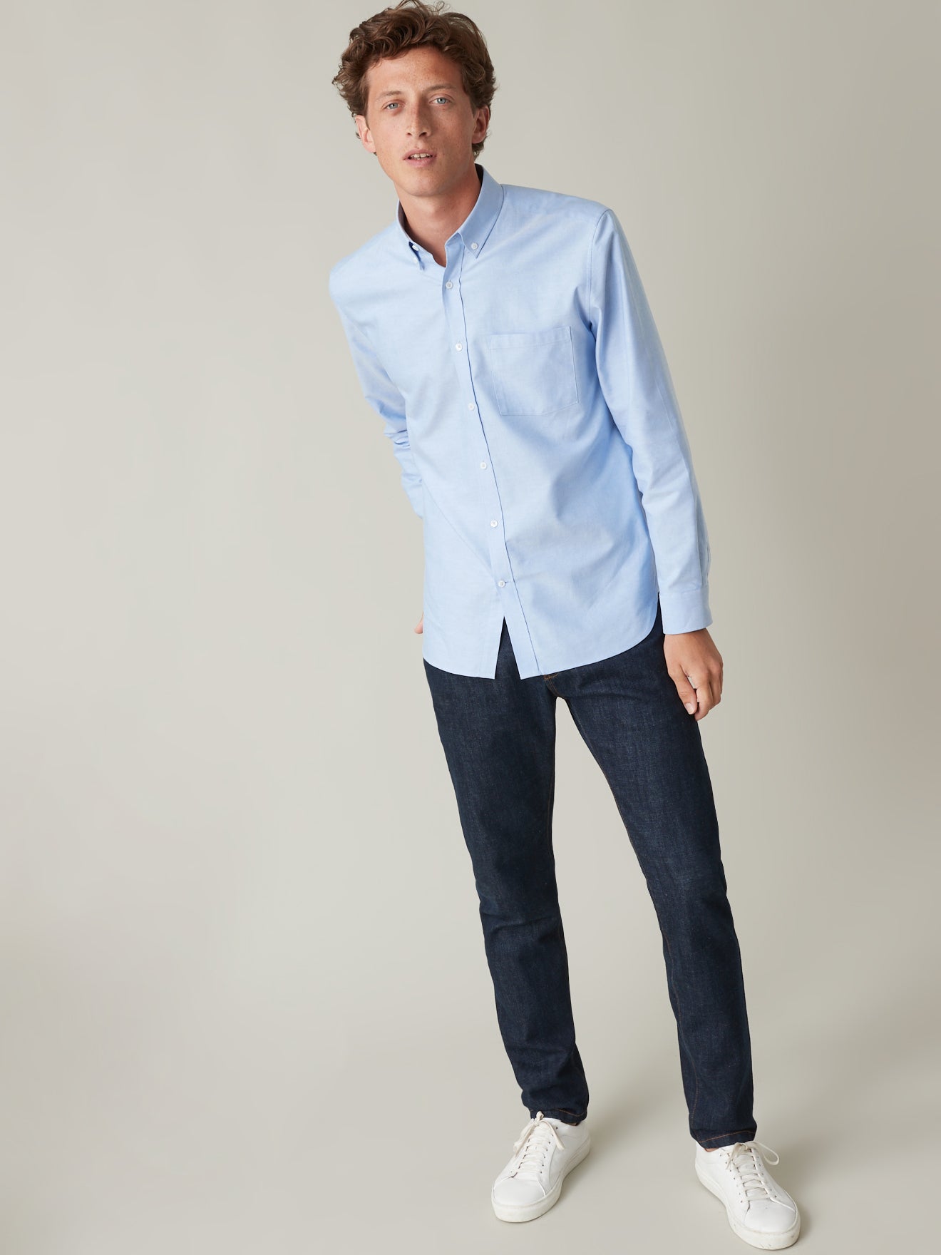 Chemise regular Oxford homme - coton biologique