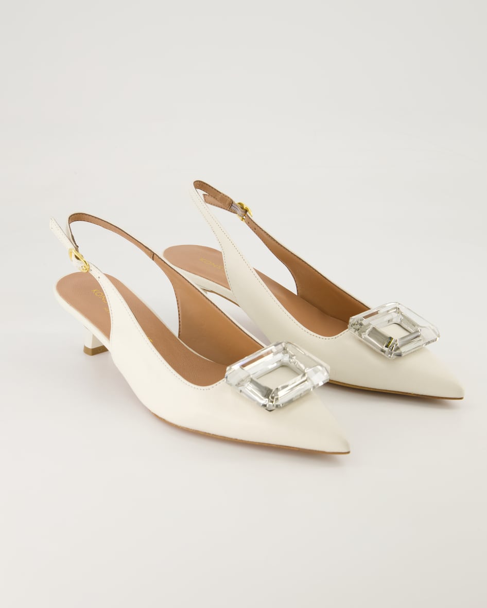 Konstantin Starke 559 Slingpumps in Weiß