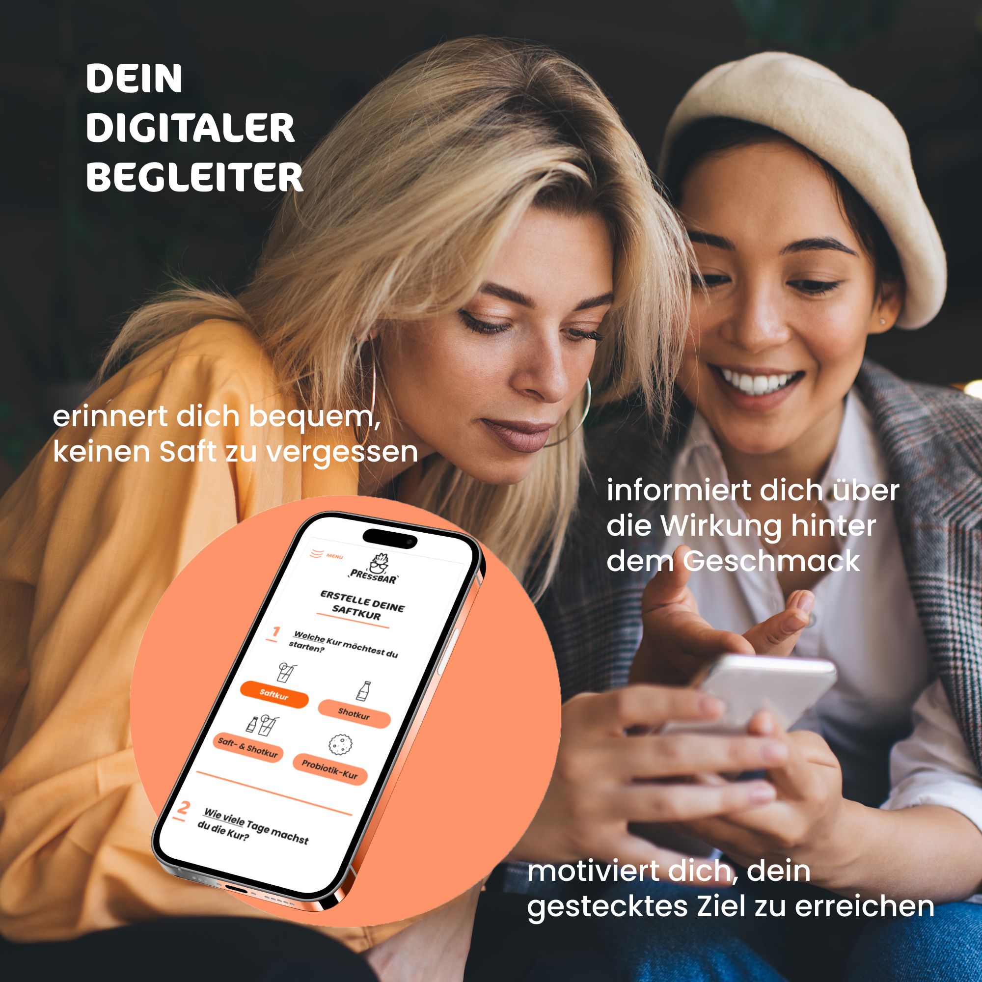Pressbar classic+ Saftkur 7 Tage (inkl. 10,50 € Einweg-Pfand)