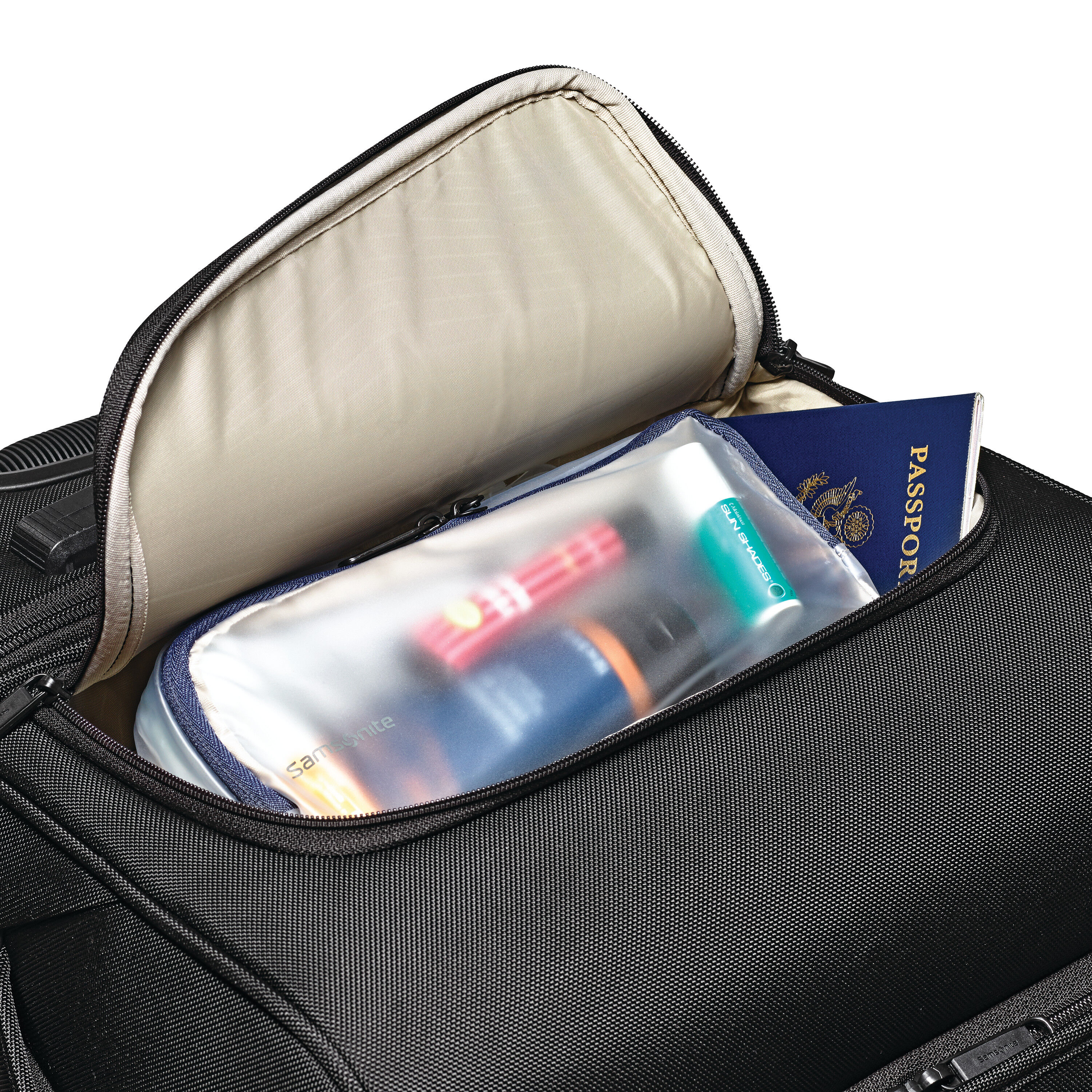 Mala de viagem Samsonite Armage II com rodas e divisória