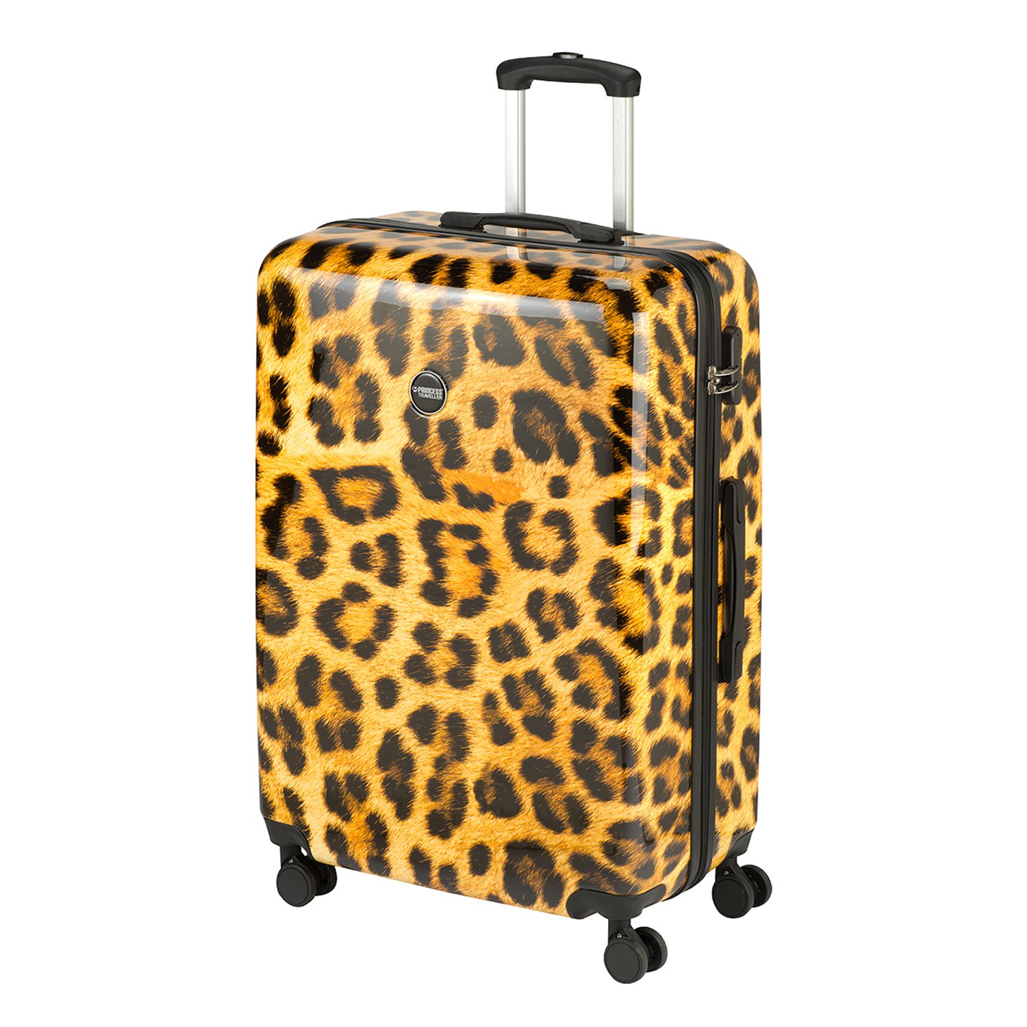 Princess Traveller Animal Print Large Trolley leopard II