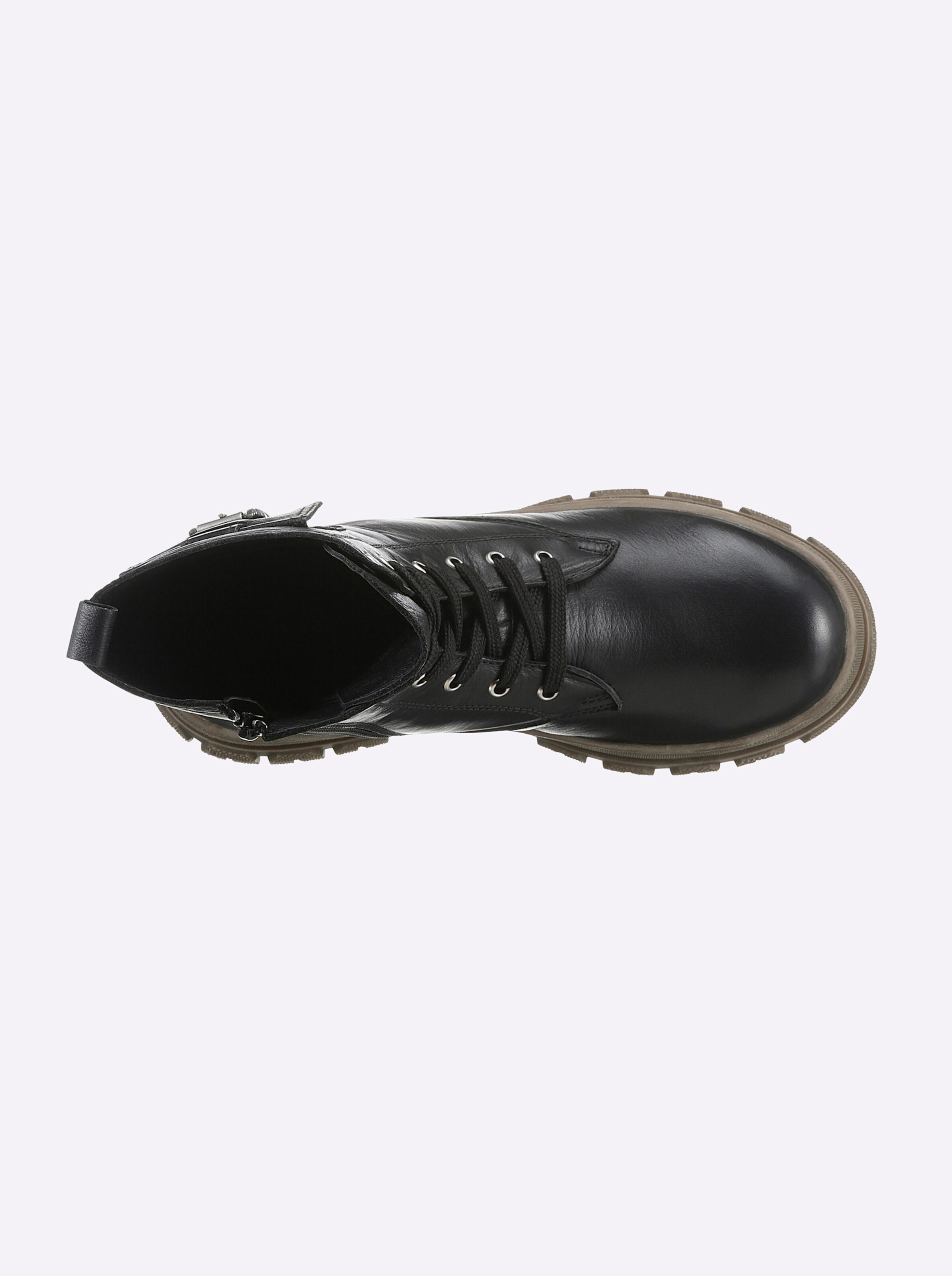 Andrea Conti Schnürstiefelette in schwarz