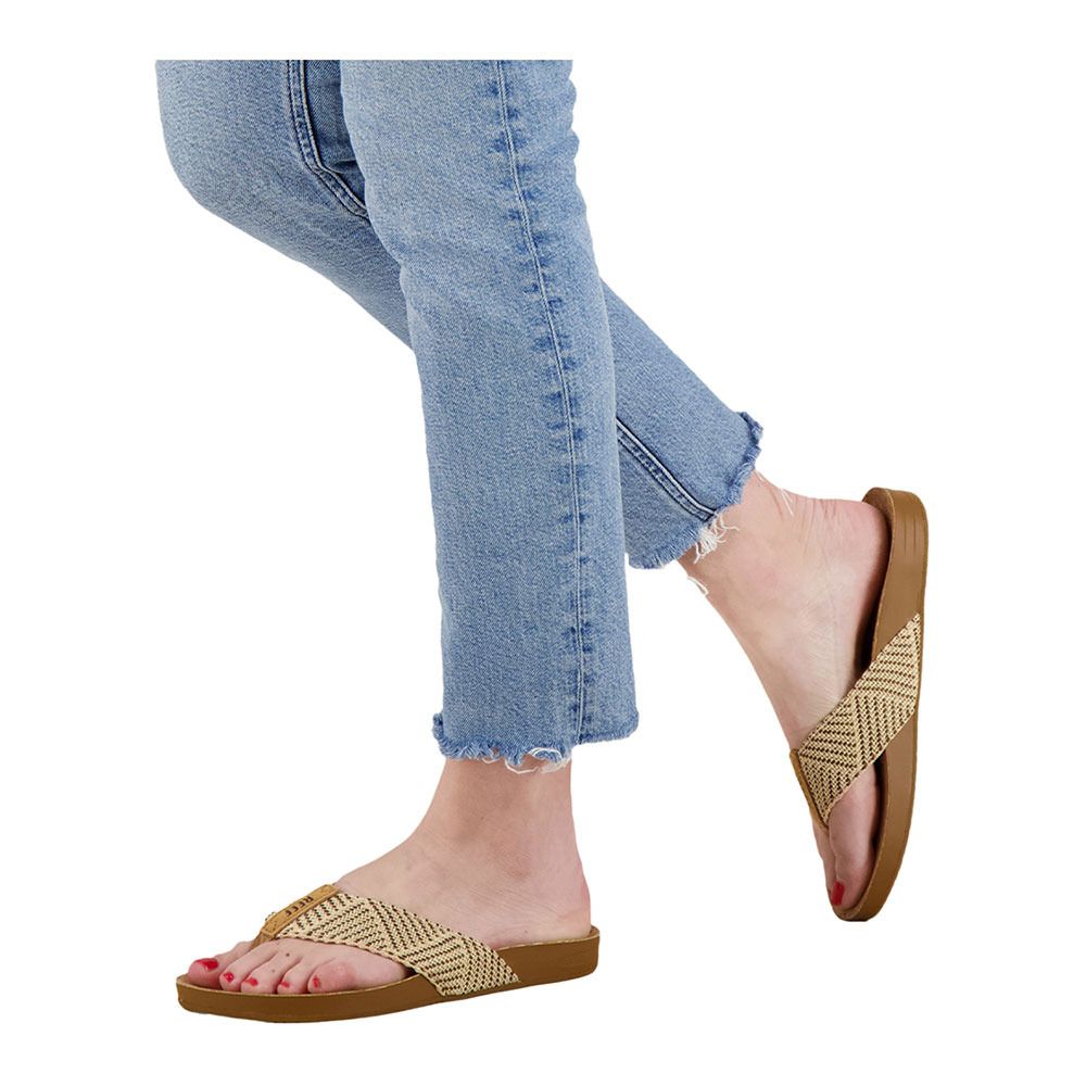 Reef CUSHION STRAND - Tongs Femme chocolate