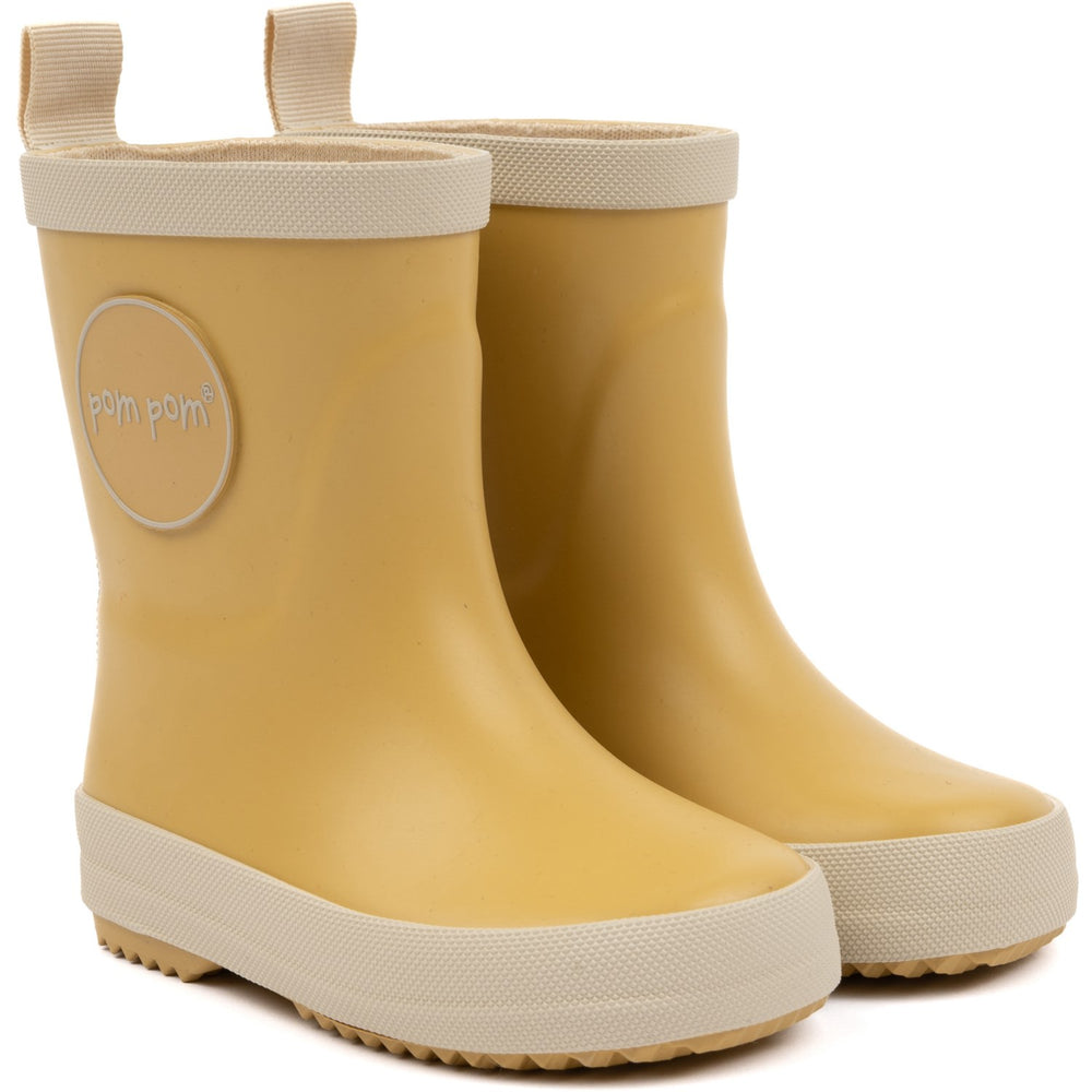 Køb Pom Pom Dusty Yellow GumBoots™ Solid