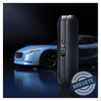 Pompe électrique - Mini compresseur - CYCPLUS A2 PRO : gonflage rapide pour toutes les valves  incluant une Batterie externe