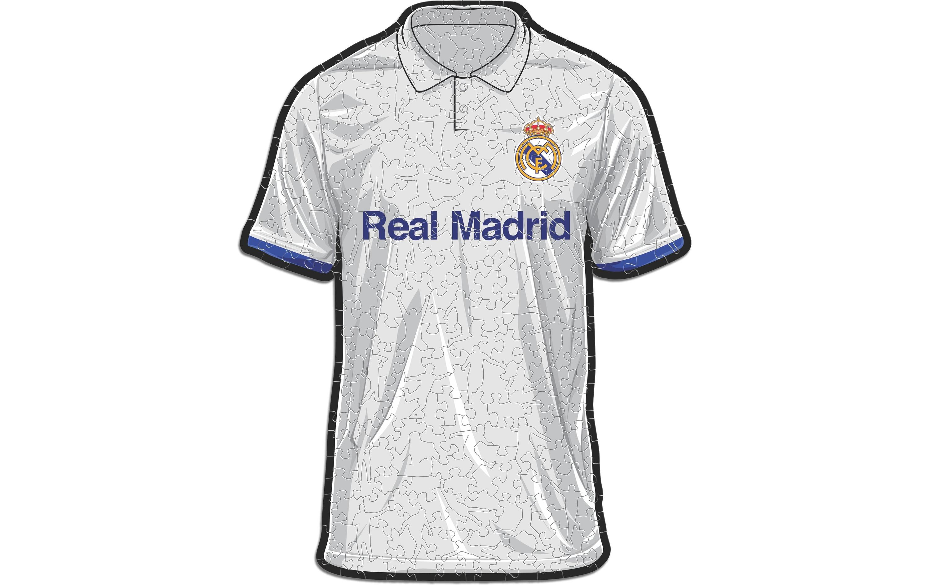 Holz-Puzzle FC Real Madrid – TrikotPuzzle Trikot Real Madrid