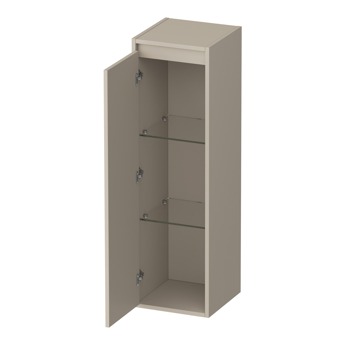 Brauer Adore kolomkast 120cm linksdraaiend beige mat