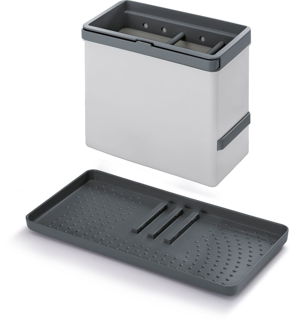 metaltex Spülbecken-Organizer Tidytex 24x14x13 cm Kunststoff grau