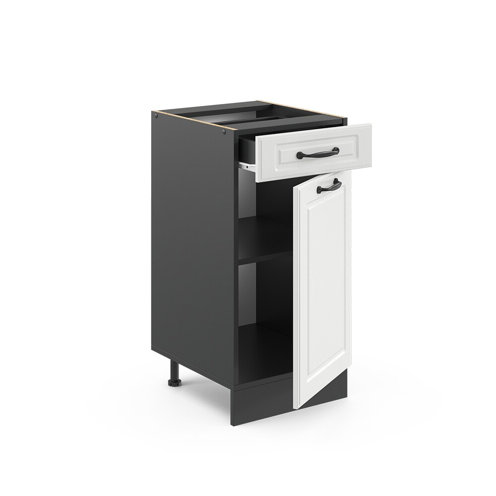Vicco Schubunterschrank 40 cm Anthrazit Küchenschrank Unterschrank Küchenzeile R-Line