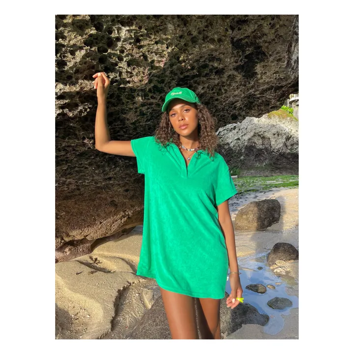 Araminta James Robe Polo Terry | Vert