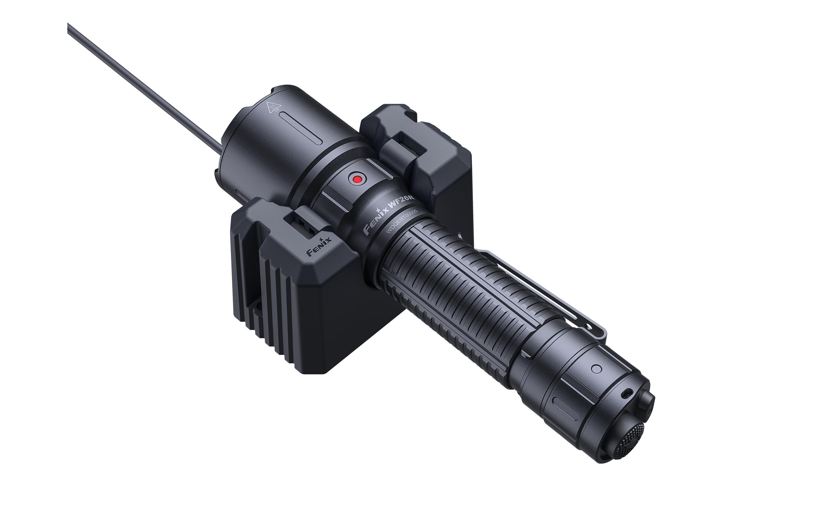 Taschenlampe WF26R<br>LED Taschenlampe mit Ladestation