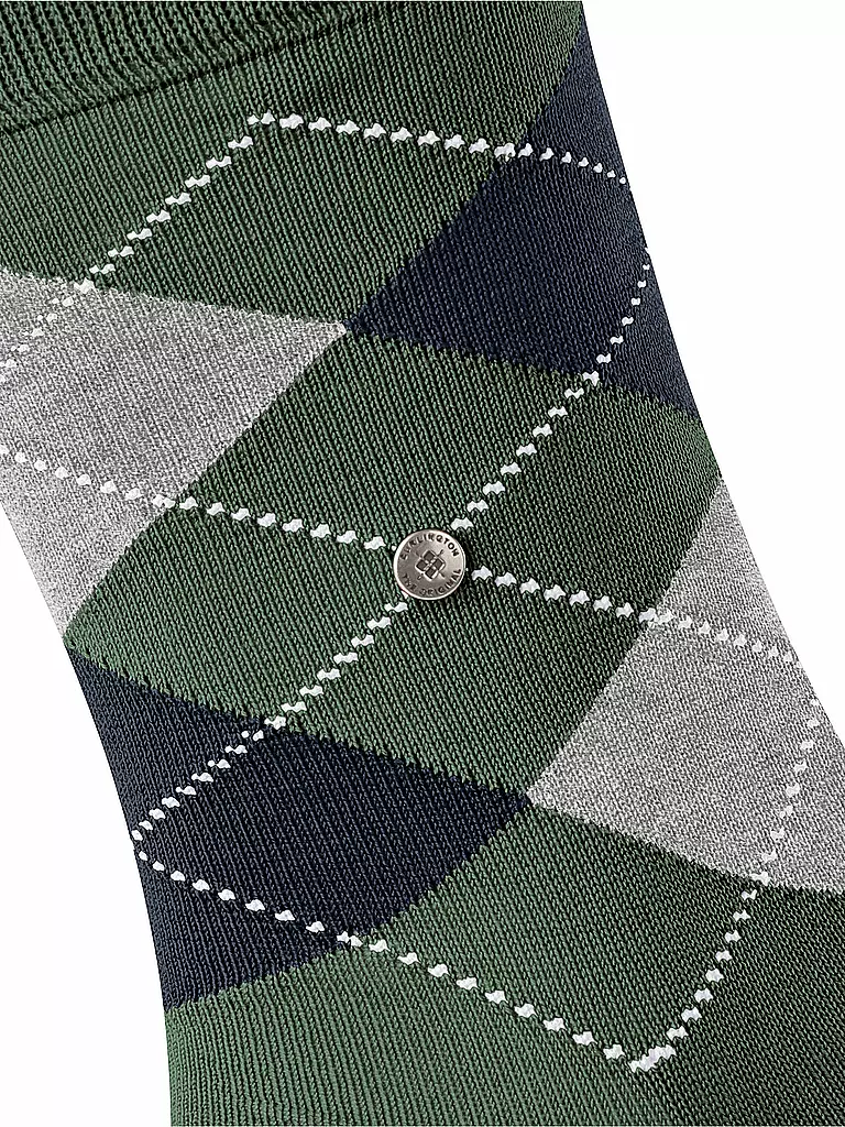 BURLINGTON Herren Socken 40-46 MANCHESTER mountain green olive